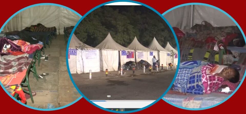 दिल्ली: सर्दी में बेघरों का सहारा रैन बसेरा