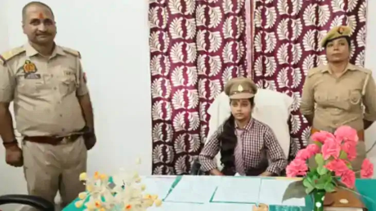 ‘नायक’ फिल्म की तर्ज पर जौनपुर में दसवीं की छात्रा बनी एक दिन की थानाध्यक्ष, ऑन द स्पॉट सुलझाया 10 साल पुराना विवाद