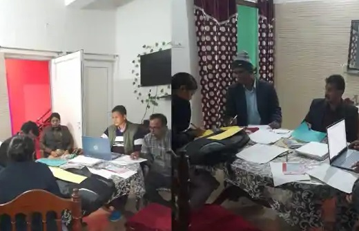 Vigilance raid at inspector Madhav Thakur residence in Bihar