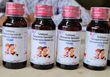 ED officers conducting raids at multiple locations in the cough syrup scam.