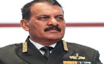 Navy Chief Admiral Dinesh K. Tripathi briefing media on Operation Sindoor