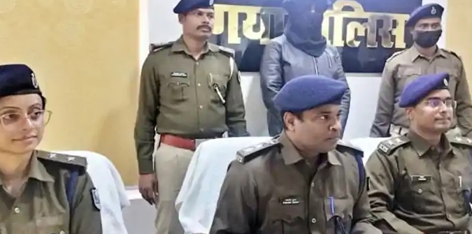 Police arrest 50k bounty contract killer Baba at Gaya railway station.