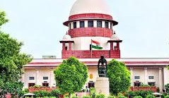 Supreme Court building with strong remarks on SIR obstruction and BLO safety during voter list revision.