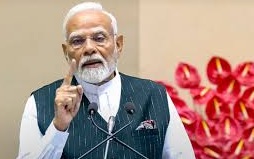 Prime Minister Narendra Modi addressing media ahead of Parliament Winter Session 2025.